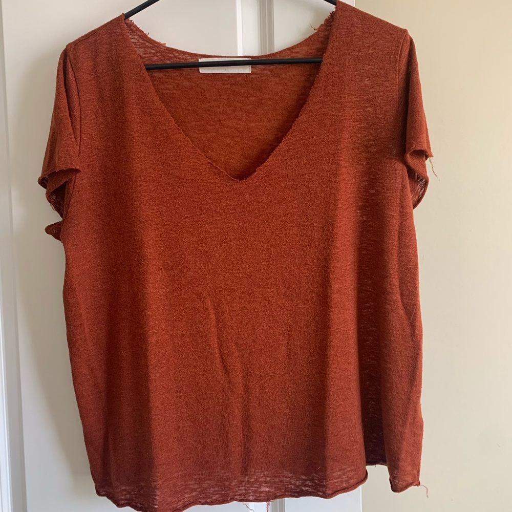 Urban Outfitters Loose Distressed-Style T-shirt